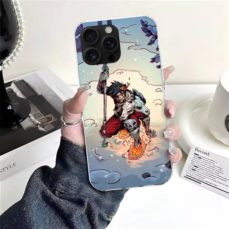 Game Hades Action Soft Phone Case For IPhone 11 17 Air 16E 16 Pro Max 15 + 14 Plus 13 Mini 12 Apple 7 SE 8 Fundas Coque 11 17 Ai