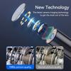 Industrial Endoscope Camera 8mm Digital Pipeline Inspection Camera With 2.4inch IPS 8 LED for Car Pipe Inspection Borescope