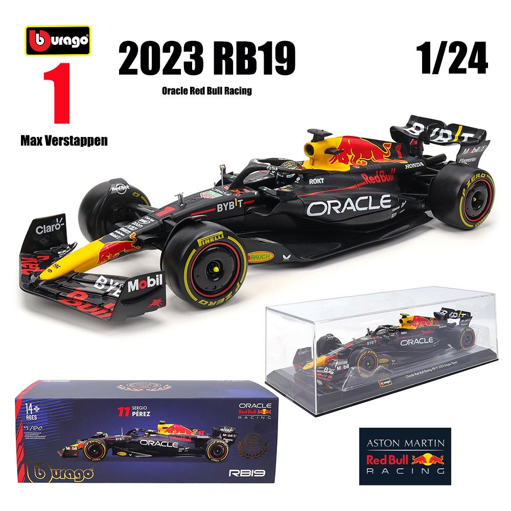 JCG1 Bburago 1:24 2022~2025 F1 Ferrari SF23 Red Bull RB19 RB18 Mercedes Benz W14 McLaren MCL38 alloy car model toy serie collection
