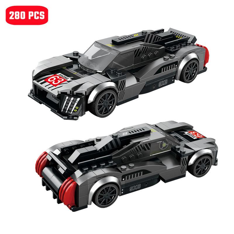 Non-Toxic Reobrix Sports Car Assemblage Building Blocks Kits Moc Technical Racing Vehicle Models Super Car Toys For Children Halloween Gifts