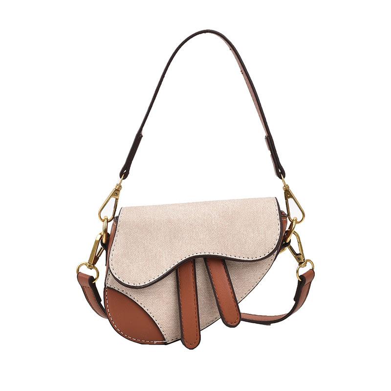 Kinder Tasche - Stilvolle Satteltasche - Baby Mini Retro Umhängetasche