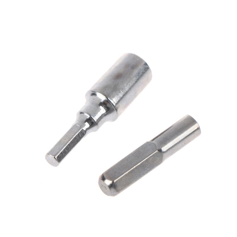 1/2Pcs Hex Shank 6.35Mm To 4Mm Insert Bit Adapter Socket Magnetic Holder Tools For Screwdriver Drill Bits Repair Phone Camera