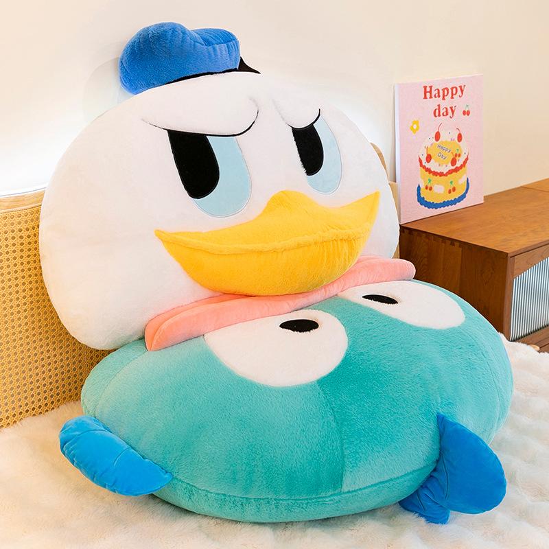 Donald Duck Ugly Fish Hanton Plush Toy Cute Bed Pillow Girls Sleeping Pillow Big Cushion