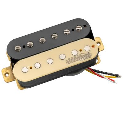 Wilkinson WOHZB Keramik Overwound Open Humbucker Tonabnehmer für PU Hals E-Gitarre, Zebra