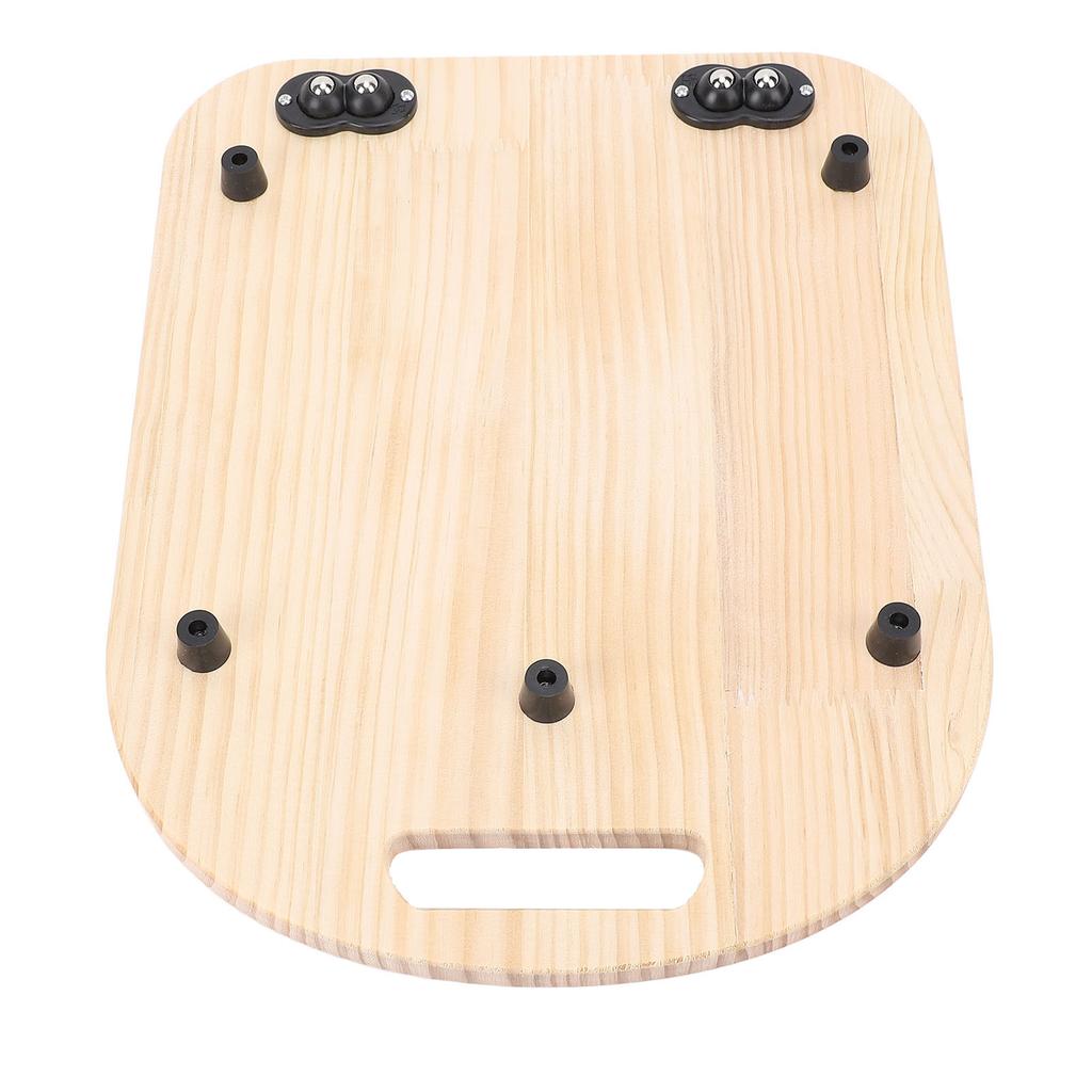 Holzschiebeunterlage für TM5 TM6 Mixer Bequem zu verwenden Komfortabler Griff Arbeitsplatte Küchengerät Umzugshelfer Schiebeunterlage Brett