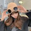 Dix bonnets tricotés en bambou, nouvelles lunettes de soleil automne et hiver pour hommes et femmes, bonnets tricotés résistants au froid et chauds, bonnets froids mode pour le ski et le vélo