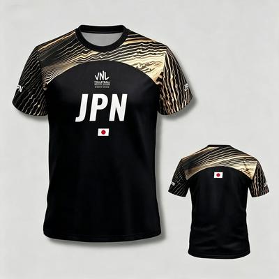 2026 Summer New Arrive Style Japan Blue Volleyball Jersey Man Women Sport T-Shirt Comfort Breathable Tee 3D Fashion Clothes