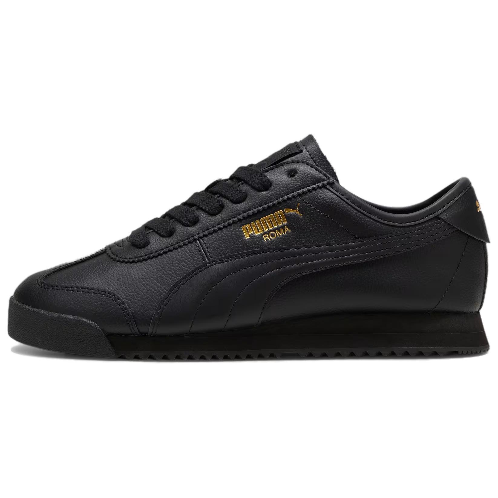 PUMA Roma 68 Revival  Black Gold  Men s 398634-02 EU 43