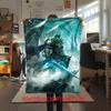 World of Warcraft Blanket Fantasy Creature Perfect All Seasons Soft Comfortable Sofa Office Nap Travel Festive Gift