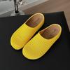 thick-soled inner height-increasing shoes, fisherman's bag head half slippers, women's summer wear new one-pedal sandals single shoes
