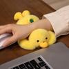 Słodka lalka zwierzątko na dłoń celebryty internetowej kapibara pluszowa zabawka lalka mała żółta kaczuszka lalka prezent urodzinowy