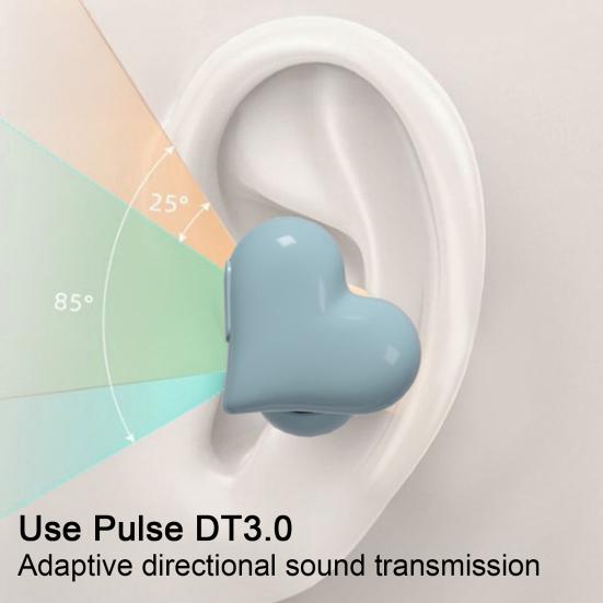 1 Pair Wireless Earphone Noise Canceling HiFi Sound Bluetooth-compatible 5.3 Earbuds Sports Running In-Ear Headphone Earpiece