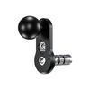 Kewig NEW 1 Inch Ballhead Adapter Motorcycle Fork Stem Mount Base Bracket GPS Holder for GoPro Insta360 Camera Phone Accessories