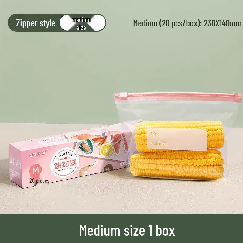 Thickened Reusable Food Storage Zipper Bags