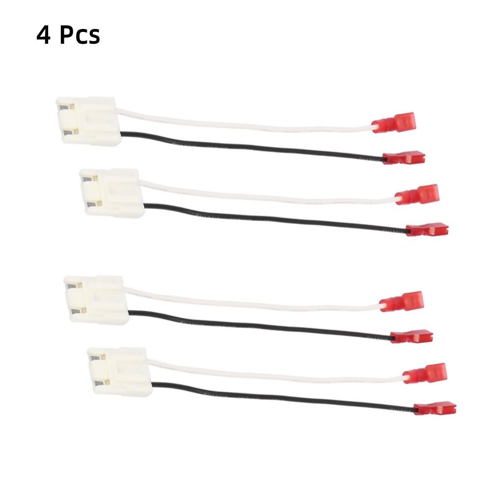4Pcs Car Speaker Connector Harness Wiring Adapter 72-1002 For Jeep Dodge
