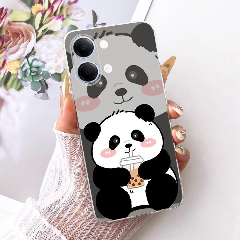 Transparent Casing For Vivo Y05 Cover Luxury Cute Cat Fashion Butterfly Cool Painted Funda For Y05 Vivo Phone Case