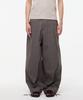 LEARVE Clemente Nylon Wide Pants Gray