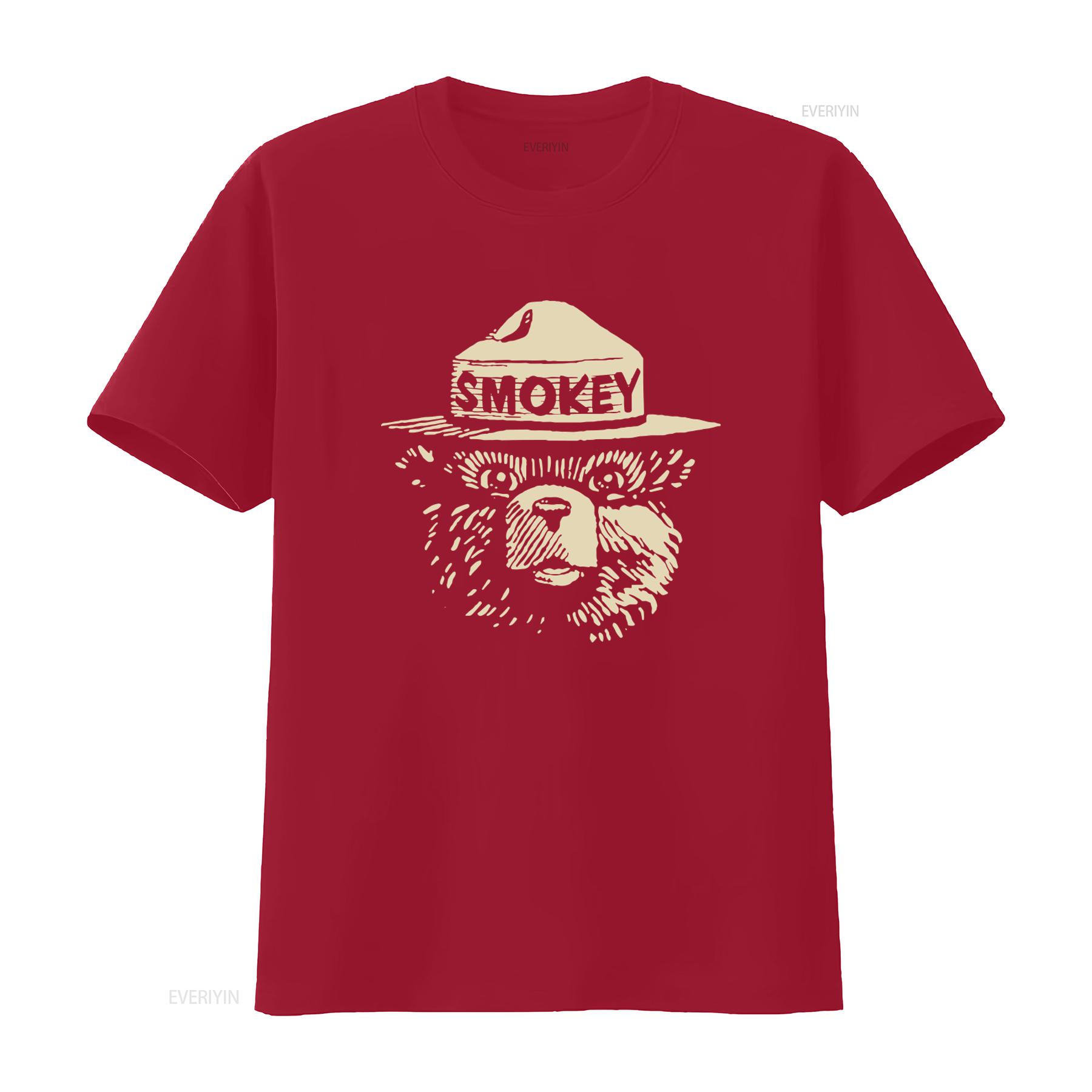 

Filson X Smokey Bear T Shirt Rare 1st Release Made in USA Unique Print Design vintage Washed designer clothes Stretched S