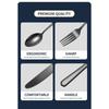 Popular 1010 Stainless Steel Tableware, Knife, Fork, Spoon Set, 24 Piece Set/16 Piece Set, Western Food Tableware Is Cheap