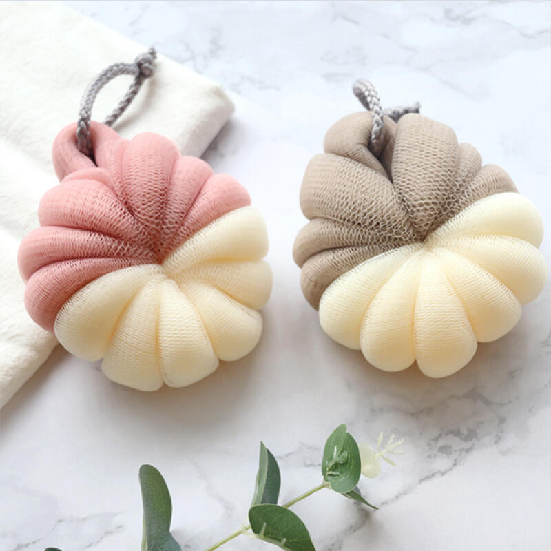 Soft foam-generating bubble bath shower flower single shower ball