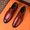 Top Quality All-match Men Ankle Boots Genuine Leather High Top Business Shoes Luxury Brand Smart Formal Dress Shoes Walk Botas