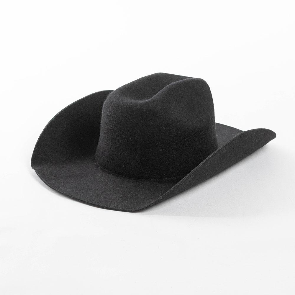 USPOP Chapeau de Cowboy 100% Laine Unisexe Chapeau Feutre à Large Bord Couleur Unie Style Fedora Classique Plusieurs Tailles S–XL Automne Hiver