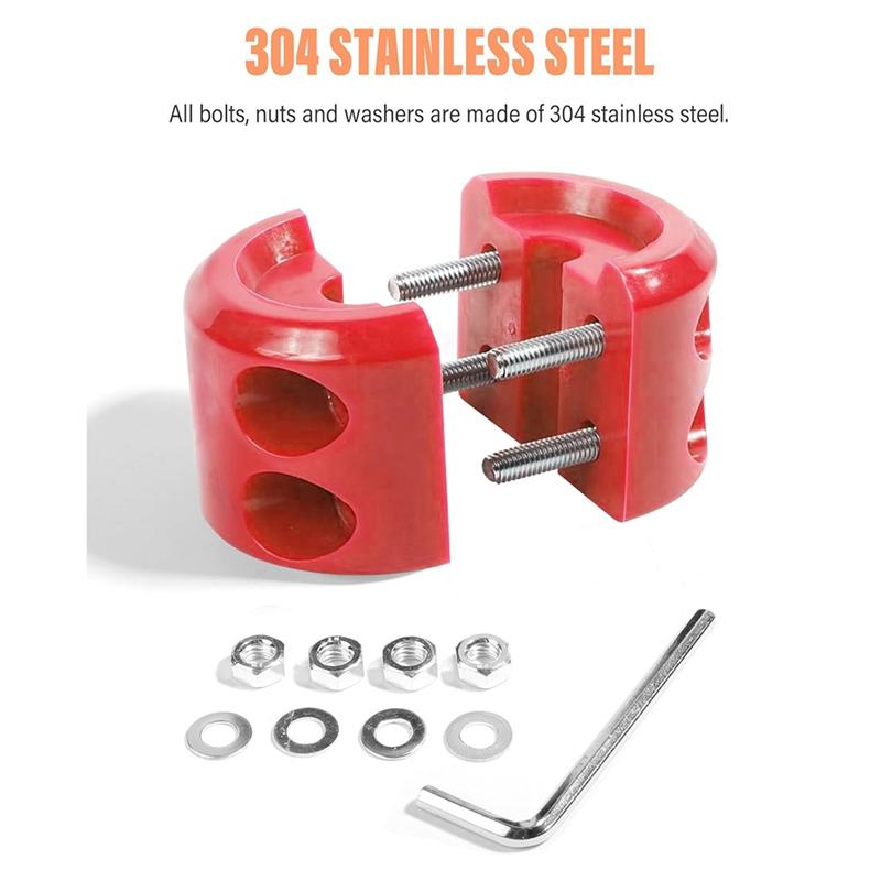 Winch Stopper Rubber Winch Stopper Winch Cable Saver Hook With Hex Wrench,Car Accessories Winch Rope