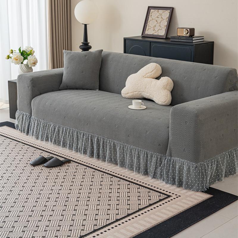 All Inclusive Sofa Cover Universal Cover Suitable for All Seasons  Living Room Leather Sofa Fabric Cover  Protective Cover To Prevent Cat Scratches