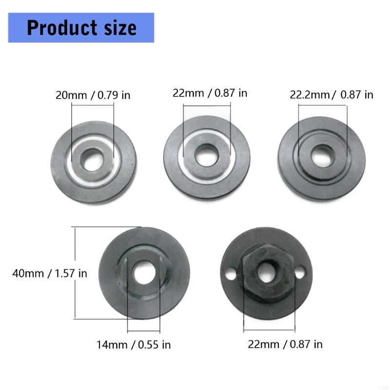 Pack of 4 Highly Suitable Angles Grinder Upgrades Plates Suitable for Various Tasks Featuring Strong Material