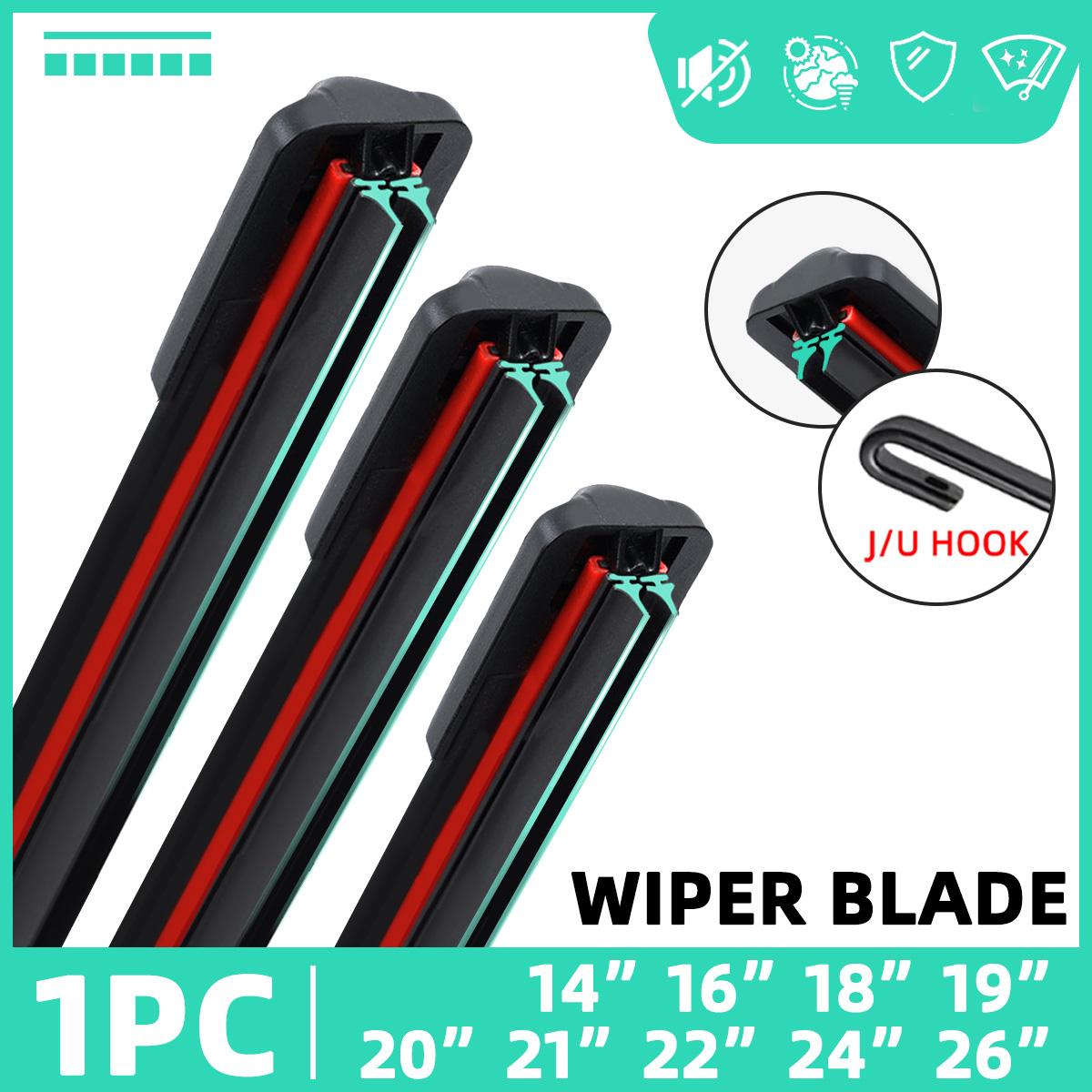 

General Motors dual rubber wiper blades 14 16 18 19 20 21 22 24 26“