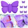 1 Set Diamond Painting Tray Multi-compartment Design Large Capacity Butterfly Shape Tray DIY Art Craft Supplies
