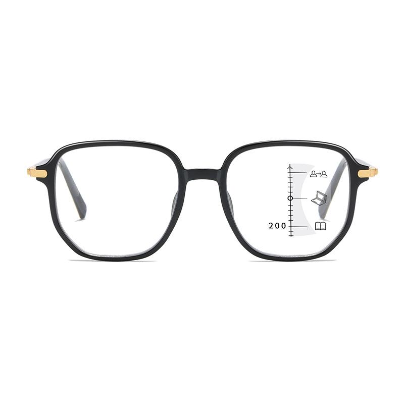 Fashion Progressive Multi-Focus Reading Glasses Anti-Blue Light In The Elderly Near And Far Reading Glasses