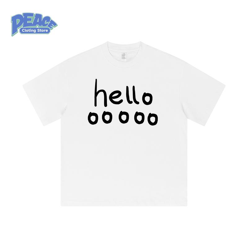 

Абстрактная и интересная футболка с принтом для мужчин и женщин 100% хлопок Летняя мода Повседневный удобный топ с коротким рукавом Y2K S белый