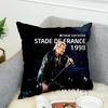 Johnny Hallyday 3d All Ove Printed Pillow Case Polyester Decorative Pillowcases Throw Pillow Cover Style-3