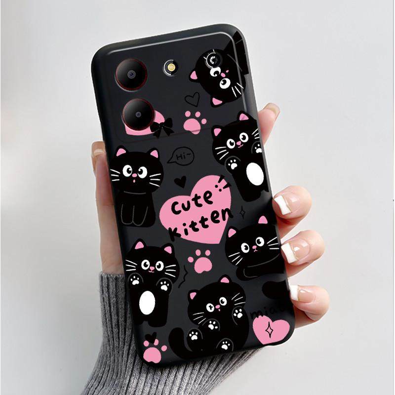 For ZTE Blade A54 Case Protective Soft Silicone Flower TPU Covers for ZTE BladeA54 4G Bumper For Blade A34 A 54 Phone Cases Bag