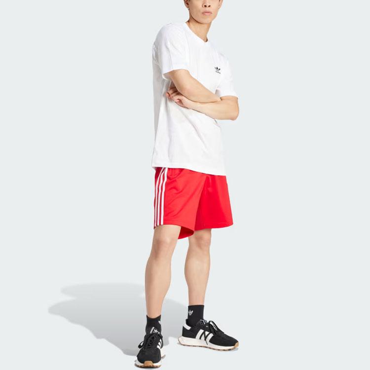 Adidas Originals Adicolor Firebird Elastic Waist Casual Shorts Men Bottoms Red IM9421