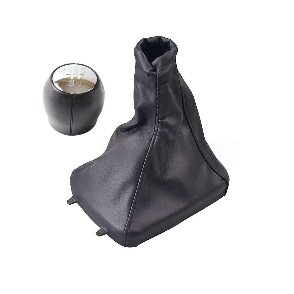 For Vauxhall /Opel Astra II G Zafira A 1998-2010 Car Gear Shift Knob with Gaiter Boot Cover Handbrake cover 1999 2000 2001 2009