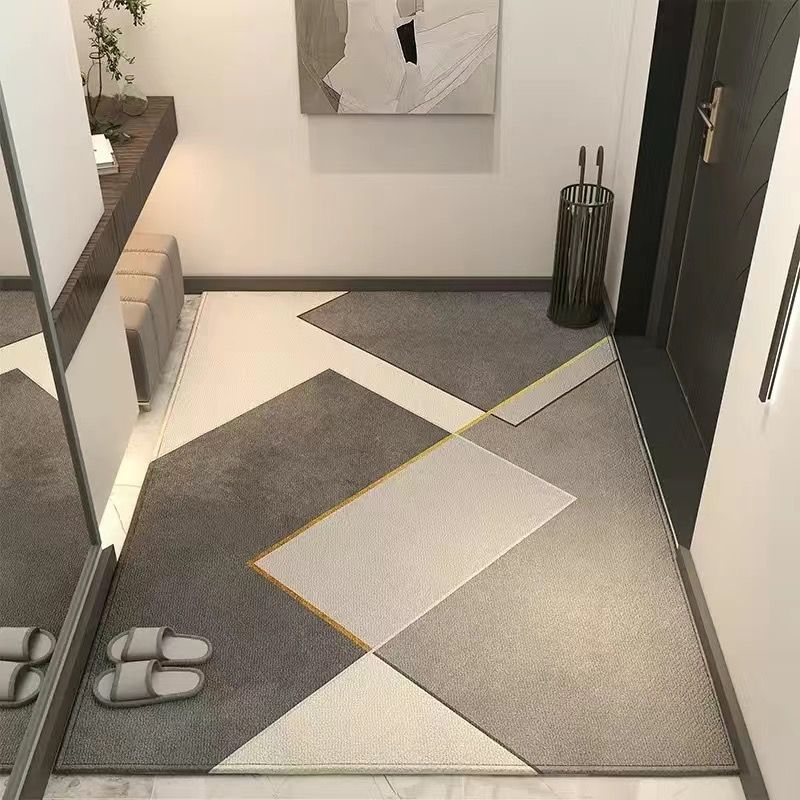 Paillasson Moderne Antidérapant Tapis Ménager Entrée Couloir Tapis de Sol Absorbant l'Eau Salle de Bain Tolérance à la Saleté Décoration Tapis