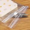PVC Transparent Self Sealing Bag for Handmade Soap Dessert Accessories 50 Pcs