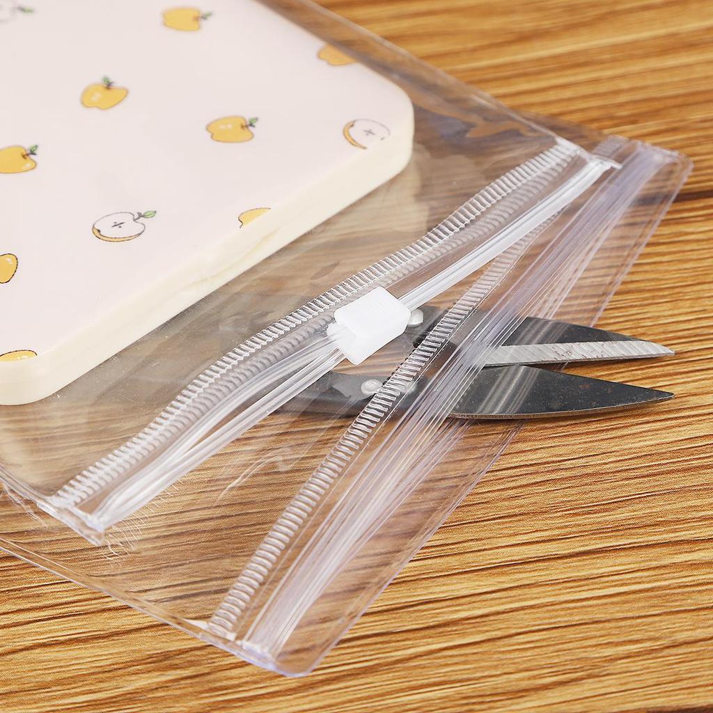 PVC Transparent Self Sealing Bag for Handmade Soap Dessert Accessories 50 Pcs
