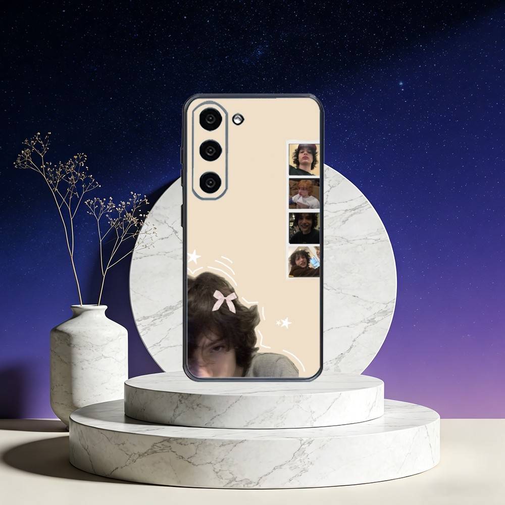 Actor Finn Wolfhard Phone Case For Samsung Galaxy A73,A72,A71,A70,A53,A52,A51,Others Soft Black Cover