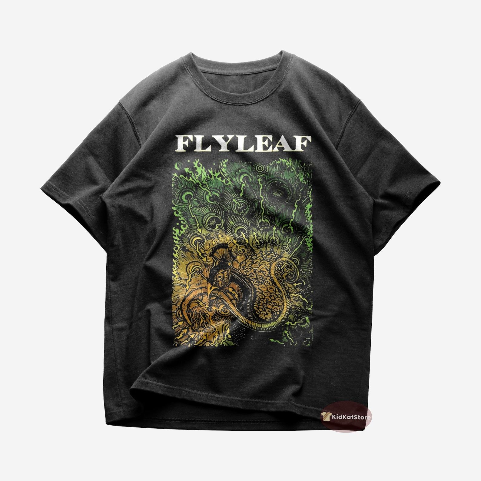 Flyleaf T shirt | Metal-Rock Music Shirt | Fully Alive | Set Me On Fire | All Around Me | I m So Sick | TV Girl Merch | Cotton Tee XL