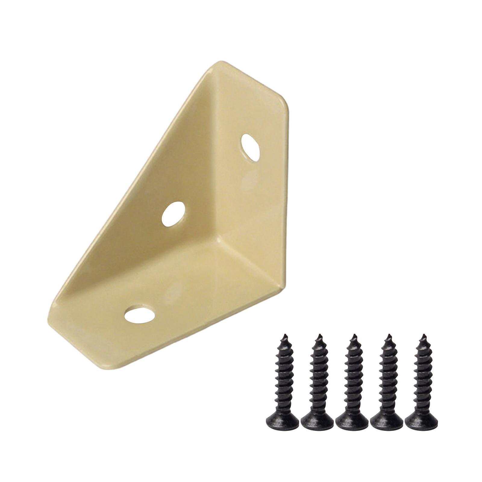 

Прямоугольный фиксатор угловой код утолщенная нержавеющая сталь многофункциональный крепежный кронштейн One Size бежевый