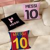Football Player L-lionel M-messi Pillow Case Applicable Space For Guest Rooms Interiors Cars Office House Decoration