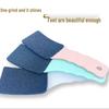 Double-Sided Curved Handle Foot File - Comfortable Foot Scrubber and Dead Skin Remover.
