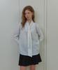 ANOETIC Anc Ribbon Tie Blouse_White