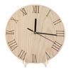 Wooden  Analog Display Decor Garden Hallway Outdoor Hanging Wall Clock (33cm)
