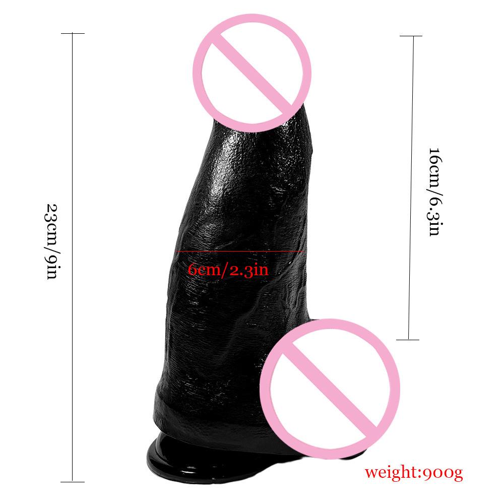 Extra-Large Realistic Silicone Dildo and Anal Fist Dilator Sex Toy for Women