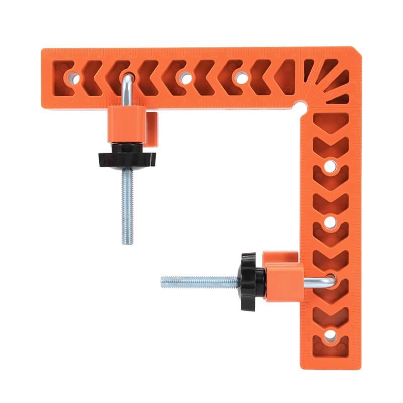 L-Shaped 90° Right Angle Positioning Ruler for Woodworking and Stone, Thickened Plastic Design