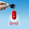 2Pcs Key Finder Keychain Whistle Remote Control Flashing Key Tracker Device Portable Waterproof Anti-lost Key Ring Holder